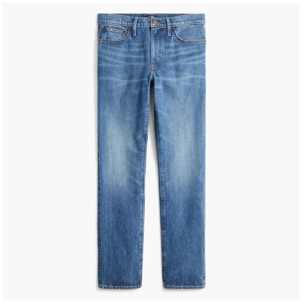 NWT MEN’S J. CREW FACTORY STRAIGHT BLUE JEANS